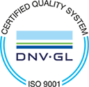 Sertifioitu laatujärjestelmä (ISO 9001) DNV GL